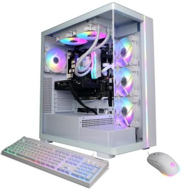 Imagem de CyberPowerPC Gamer Supreme Gaming PC, Intel Core Ultra 7 265F 2,4GHz, GeForce RTX 5060 Ti 8GB, 32GB DDR5, SSD PCIe 4.0 de 2TB, Pronto para WiFi e Windows 11 Home (GXiVR8400A19)