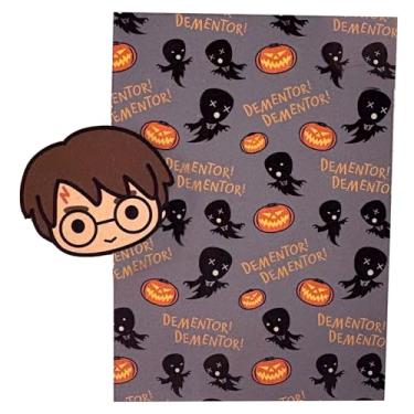 Imagem de Harry Potter Conjunto de cobertor e travesseiro Dementor Halloween 114 x 139 cm capa de lã