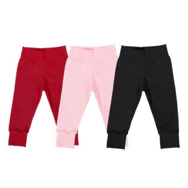 Imagem de Kit 03 Mijão de Bebê Menino e Menina 100% Algodão - 004 MARKETPLACE, M