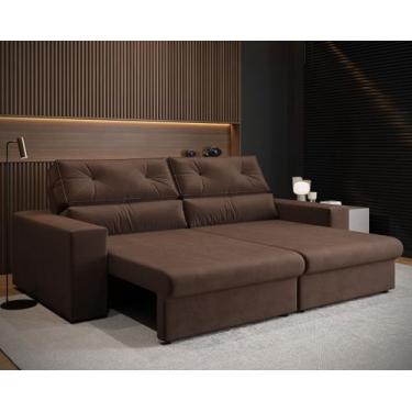 Imagem de Sofá 2 Lugares Athena assento Retrátil e Reclinavel 1,60m(L) - CIALAR,