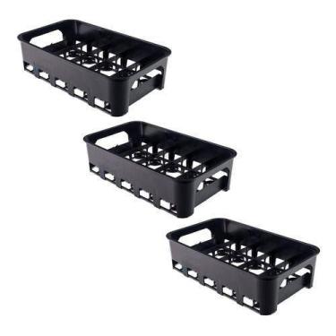 Imagem de Kit 3 Caixas Engradado Cerveja 300ml P/ 15 Garrafas  (não acompanha ga