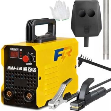 Imagem de Máquina de Solda Inversora IGBT, Portátil, 110V, 20-250A, com Display Digital - Perfeita para Projetos DIY, Reparos e Solda em Aço