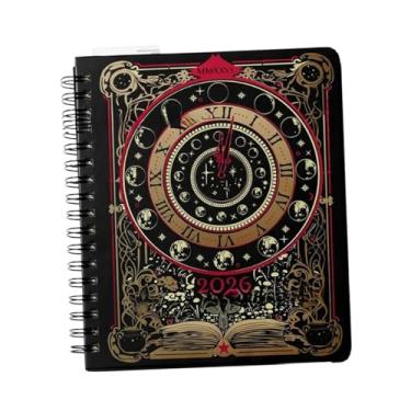 Imagem de YsXoWiui Agenda Escolar 2026 para Escritório, Horários E Agendamentos, Encadernação com Espiral Dupla