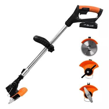 Imagem de Roçadeira Cortador Aparador Grama 32V Com 2 Baterias