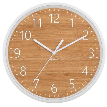 Imagem de Relógio De Parede Herweg 26 Cm Branco 660135 Branco - Branco