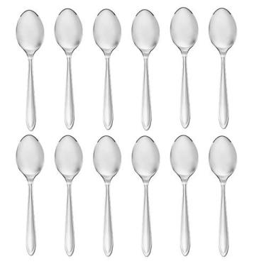 Imagem de Conjunto De 12 Colheres De Mesa Sopa Classic Aço Inox - Class Home
