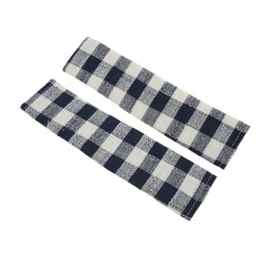 Imagem de Partuto Capa de cinto de segurança azul marinho poliéster 24 cm almofada almofada almofada de ombro 2 peças