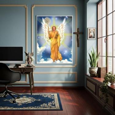 Imagem de Quadro Decorativo Arcanjo Jofiel - Beleza De Deus - 70X50Cm - Quadros 