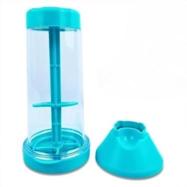 Imagem de Tapioqueira Portátil Peneira Tapioca Polvilhador Rotativo Semiautomática(Azul)