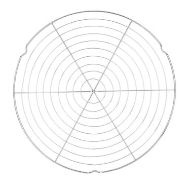 Imagem de HYUERBC Grelha para churrasqueira, rede de churrasco, malha de arame de forma redonda, rede de arame para churrasco, churrasqueira, grade grelhada, churrasqueira, acampamento ao ar livre, ferramenta