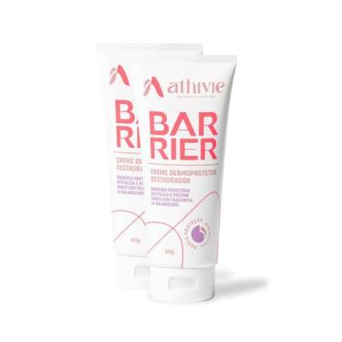 Imagem de Kit creme barreira 60g barrier (c/02 unds) -  athivie