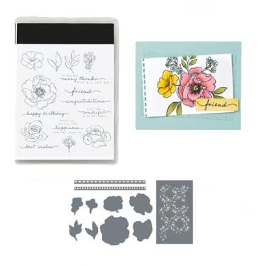 Imagem de Carimbos e matrizes para fazer cartões, conjunto de carimbos e matrizes 2025 para decoração de álbum de fotos de papel de scrapbook, recortes para vários festivais (5477)