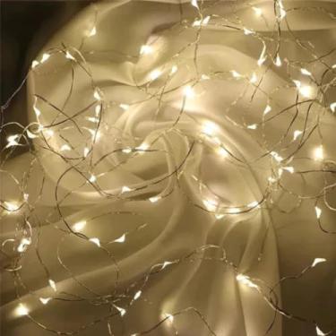 Imagem de Cordão de Cobre Luz de Fada - Fio 3 Metros - 30 Leds