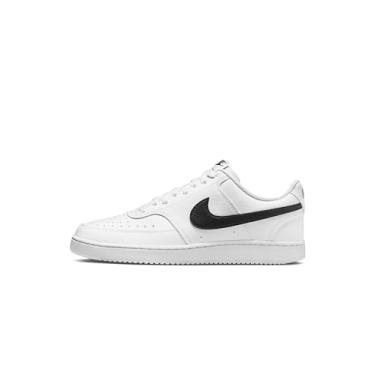 Imagem de Nike Tênis masculino Court Vision Low Next Nature, Branco/Preto/Branco, 46