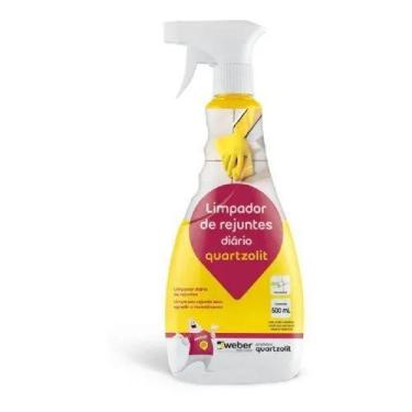 Imagem de Kit 2 limpa rejunte renova e revitaliza uso diario 500ml quartzolit pr