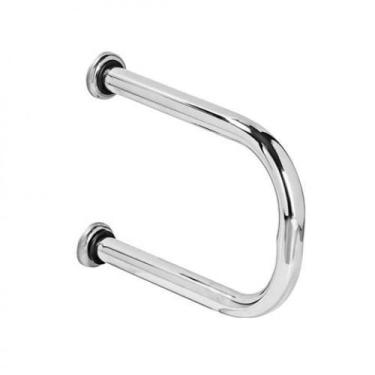 Imagem de Barra de Apoio para Banheiro em &quotU&quot 20cm Inox - Geris