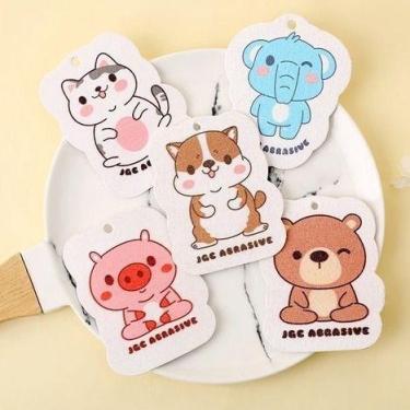 Imagem de Esponja Algodão De Polpa  Madeira Para Lavar Louça Cozinha - oem