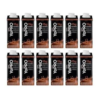 Imagem de Kit 12 Unidades Bebida Láctea UHT YoPRO Zero Açúcar-Unissex