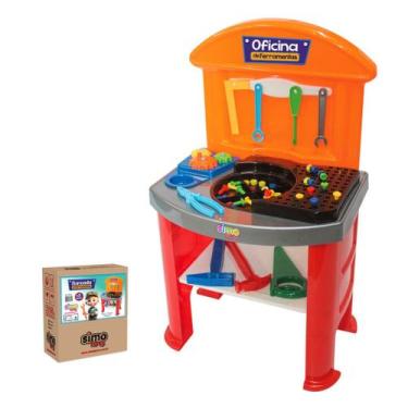 Imagem de Oficina Bancada de Ferramentas Infantil 54 peças SimoToys