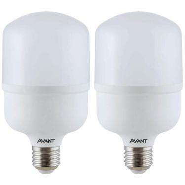 Imagem de Kit 2 Lâmpadas LED Bulbo Avant HP 20W Bivolt Base E27 BR6500K - 273111377