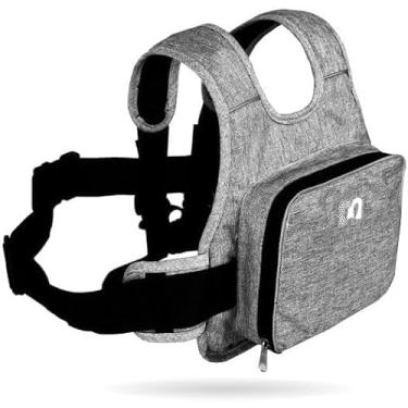 Imagem de Cinto De Segurança Infantil Universal Para Motocicleta (Cinza)