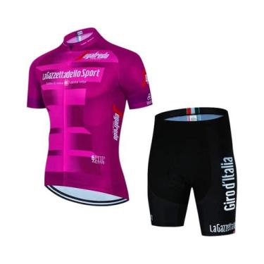Imagem de Conjunto De Camiseta De Ciclismo Masculina Tour De Giro D'ITALIA, Unif