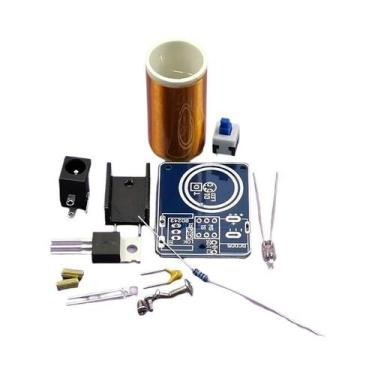 Imagem de Kit Mini Bobina De Tesla BD243 Projeto Eletrônico DIY Prática De Solda