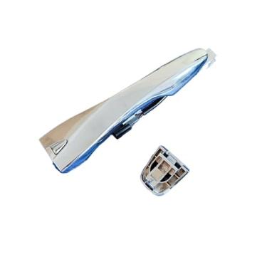 Imagem de Maçaneta externa cromada compatível com Nissan Altima, Teana e Pathfinder (2013-2018) com botões e cabos de sensor.(Right)