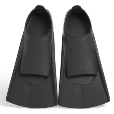 Imagem de Nadadeira Colors Natação Bodyboard Pé de Pato Confortável e Design Anatômica (Preta, G(40-43))