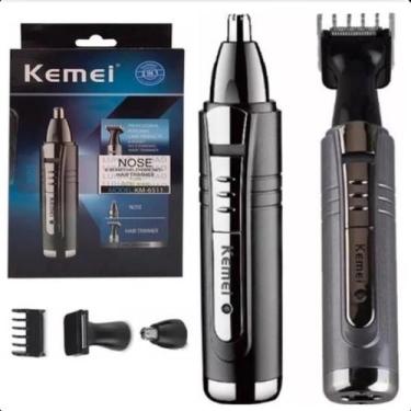 Imagem de Máquina Kemei-6511 Compacto Portátil Preto