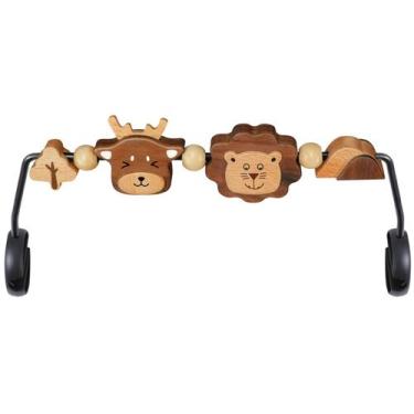 Imagem de Baby Bouncer Toy Bar iGratens Tridimensionais Lion & Deer
