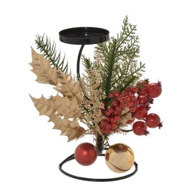 Imagem de Candelabro Decorado I 1 Vela Colorido