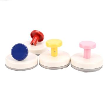 Imagem de ZJchao Ganchos Com Ventosa a Vácuo, Adesivo Forte, Sem Broca, Ganchos de Suspensão para Grinaldas, Espelho do Banheiro, Porta de Vidro, Conjunto de 4 (4 unidades vermelho amarelo azul rosa)