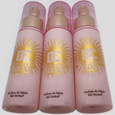Imagem de Perfume de Cabelo Deli Exclusif, Feminino, Spray, 75ml, Fragrância Floral e Frutal, com Silicone e Filtro Solar, Proteção UV | Débora Cazotti Cosméticos