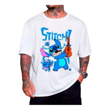 Imagem de Camiseta Lilo Stitch Personagem Camisa Streetwear Unisex - Slow Camise