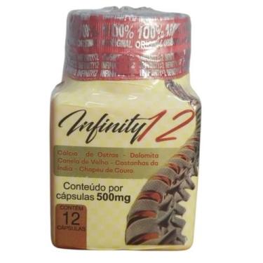 Imagem de Infinity 12 Suplemento Natural 500mg 12 Cápsulas - ORIGINAL, Sem sabor