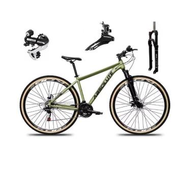 Imagem de Bicicleta Aro 29 Absolute Nero 5 24v Câmbio Shimano Acera K7 Suspensão Trava Disco Pneus com Faixa-Unissex