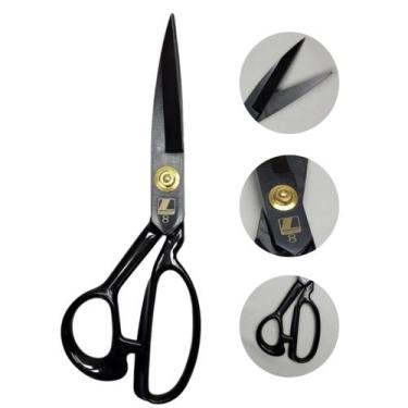 Imagem de Tesoura Costura Reforçada Profissional Alfaiate LANMAX, 8