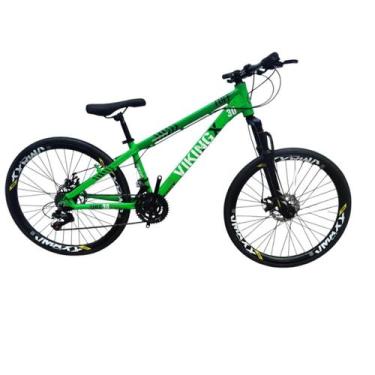 Imagem de Bicicleta 26 VikingX Tuff30 21v Freios Comum Mecânico Pneu Slick Fino 