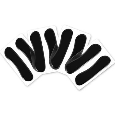 Imagem de EASTROCK Almofadas de gel amortecedoras de tambor, 8 peças longas de silicone preto, silenciadores de tambor para caixa, controle de tom de prato de tambor e ressonância