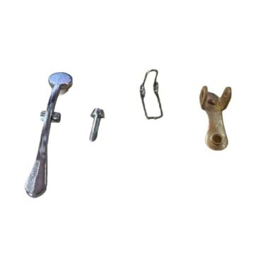 Imagem de Dynwave Kit de chave de água para trombone alto, kit de montagem da válvula de saliva, peças de manutenção, acessórios de metal para instrumentos musicais,