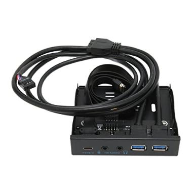 Imagem de Generic Unidade de Disquete do Painel Frontal USB 3.2 Hub Prático Leitor de Casca de Ferro para para Linux