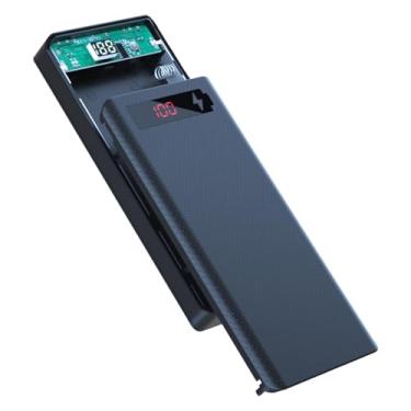 Imagem de Carregador de bateria externa para celular, bancos de energia portátil para celular | Bateria recarregável bancos com alta capacidade - Caixas leves de poderes do carregador de bateria com di
