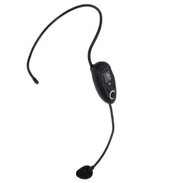 Imagem de Luocute Microfone de Fone de Ouvido Sem Fio, Microfone Portátil de Ouvido UHF de 2,4 G Com Plugue de 3,5 Mm 6,35 Mm, para Alto-falantes, Amplificador de Voz, PA, Guia Turístico de (1 por 1)
