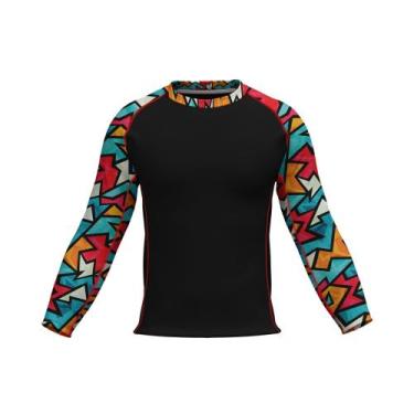 Imagem de Camiseta Manga Longa Com Proteção Uv50 Verão Moda Praia Md3 - Everest 