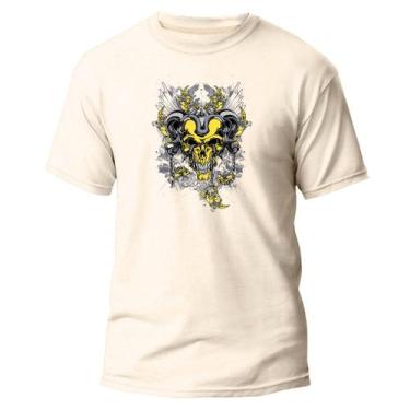 Imagem de Camiseta Básica Algodão Premium Estampa Digital Sinal Gótico - Pavesi,