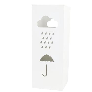 Imagem de Alomejor Suporte de Guarda-chuva de Entrada, Suporte de Guarda-chuva de Metal Com Design Oco para Casa, Escritório, Hotel, Restaurante, Cafeteria