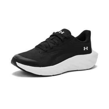 Imagem de Under Armour Tênis de corrida para meninos Grade School Ascend, (001) Preto/Preto/Branco, 17