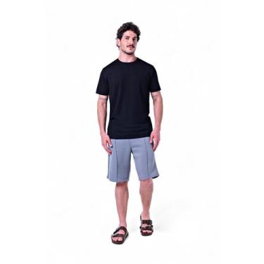 Imagem de Camiseta Masculina Careca Básica Rabbitohs, M, Preto