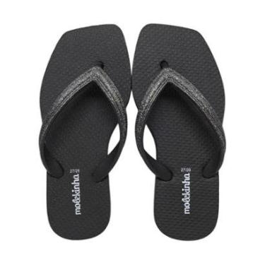 Imagem de Chinelo De Dedo Infantil Menina Facil Calce Macio Molekinha-Feminino